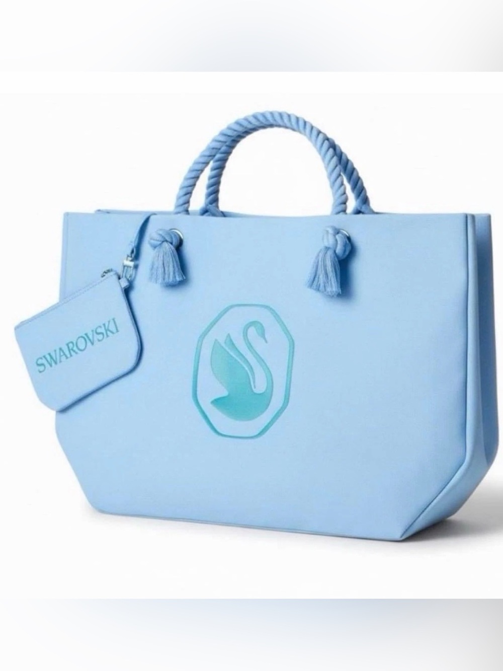 Swarovski 5750680 Maxi Tote Bag & Wallet Blue GWP New Sealed